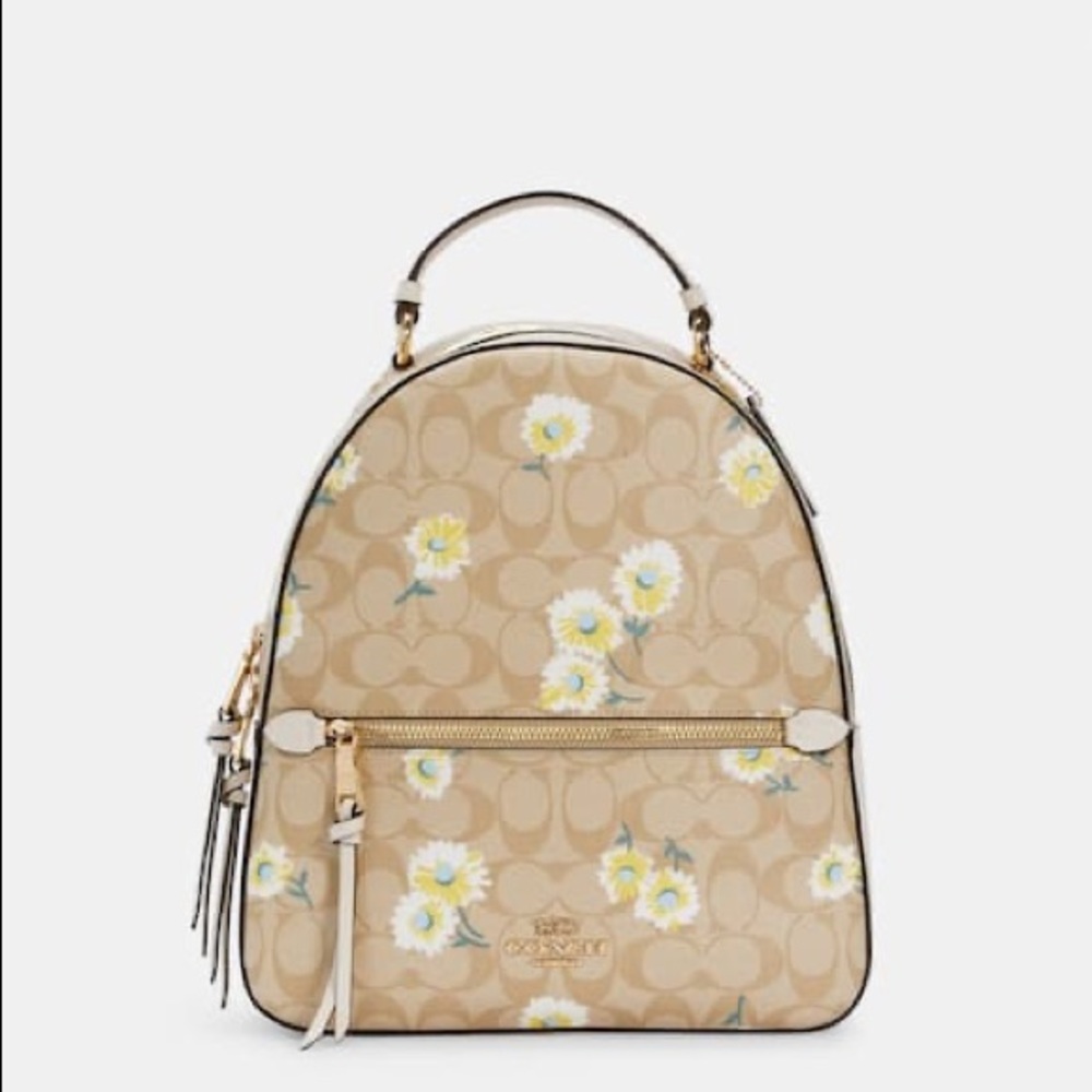 Coach backpack w/small wallet
